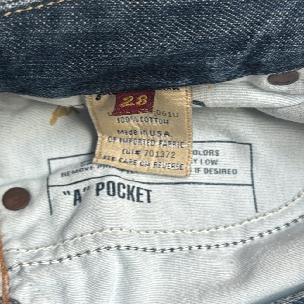 7 For All Mankind “A” Pocket Flare Denim Jeans - Picture 5 of 10